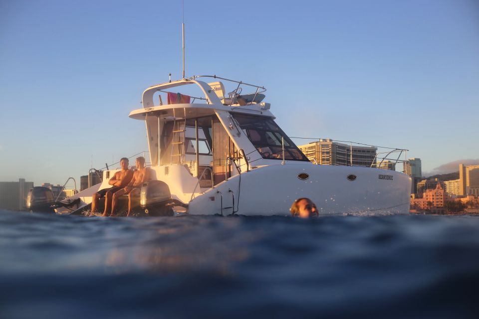 Oahu: Private Catamaran Sunset Cruise & Optional Snorkeling - Meeting Point Information