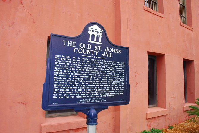 Old Jail Museum Tour in St. Augustine - Frequently Asked Questions