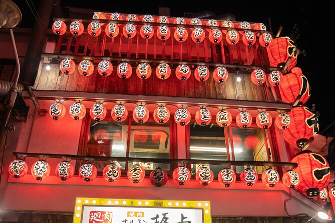 Osaka Local Bar Crawl in Dotombori & Uranamba Area - Guided Tour Highlights
