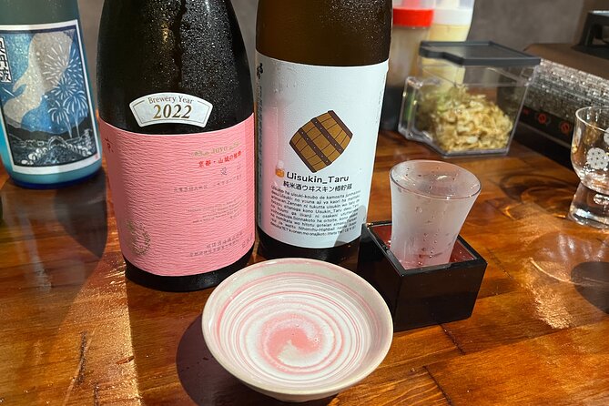 Osaka SAKE Tasting With Takoyaki DIY - Sake Tasting With Sommelier