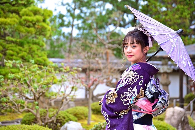 Private Kimono Elegant Experience in the Castle Town of Matsue - Kimono and Hair Styling