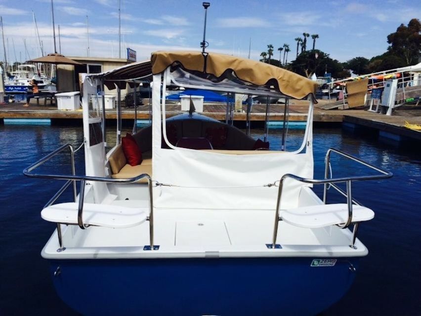 San Diego: Private Sun Cruiser Duffy Boat Rental - Inclusions