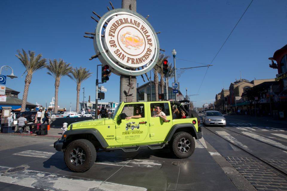 San Francisco: Private City Highlights Tour in a Jeep - Important Info
