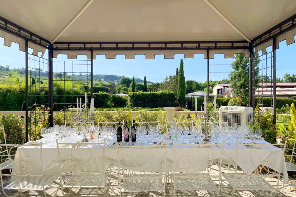 San Gimignano Private Garden Dinner on Royal Terrace - Activity Description