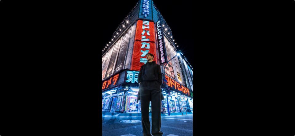 Shinjuku Night Tour + Cinematic Video Shooting Service - Booking