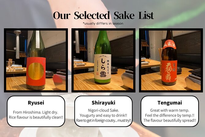 Small Group Guided Sake Tasting Experience in Tsukiji, Near Ginza - Confirmation and Participation
