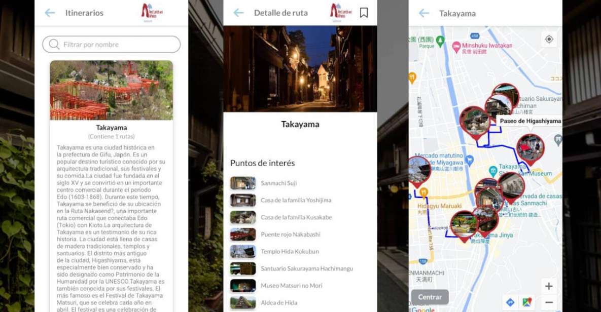 Takayama Self-Guided Tour App With Multi-Language Audioguide - Activation and Validity of the Tour