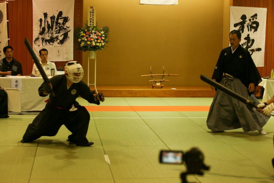 Tokyo Iaido Tournament Entry Fee + Martial Arts Experience - Iaido Experience Inclusions