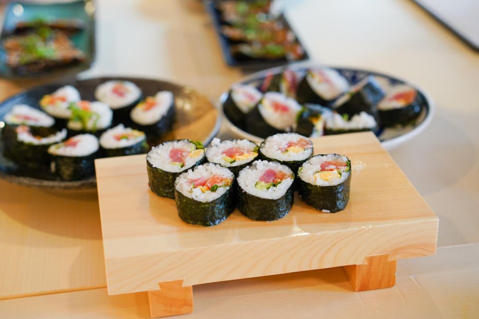 Tokyo: Sushi Cooking Class With Sake Tasting - Crafting Traditional Japanese Dishes