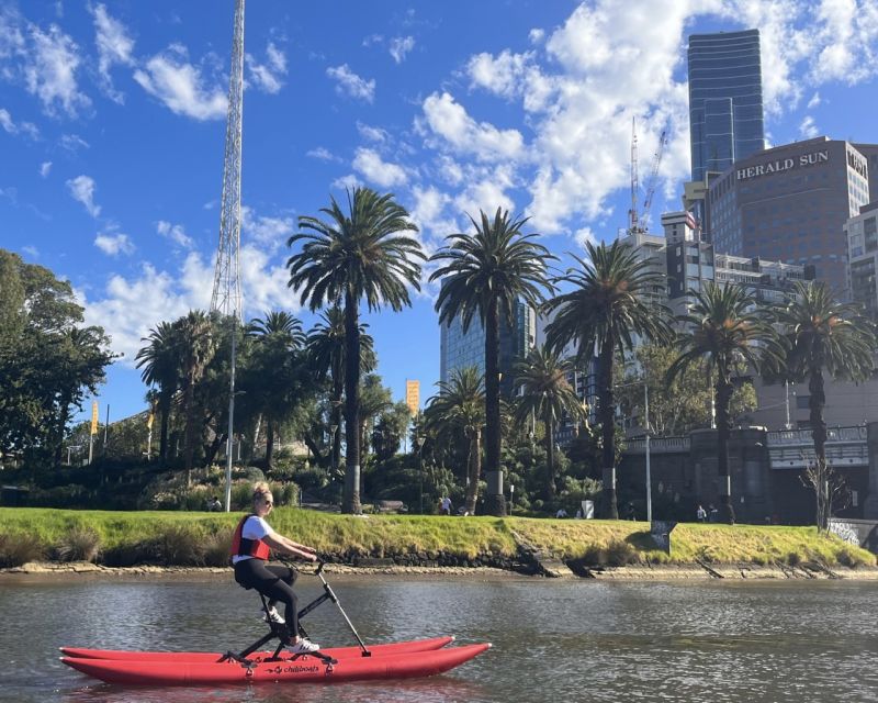 Yarra River, Melbourne Waterbike Tour - Itinerary