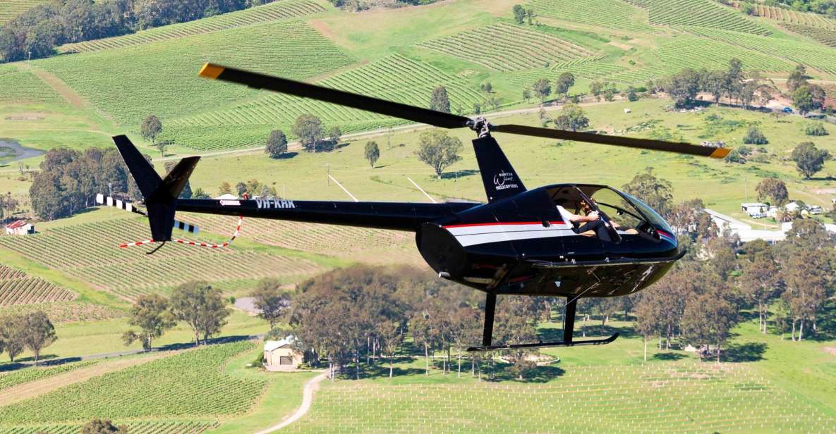 20 Minute Helicopter Scenic Flight Hunter Valley - Additional Information