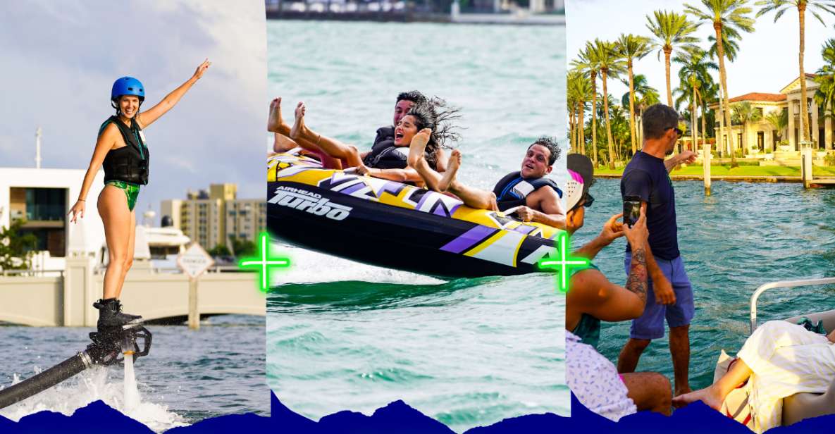 Aqua Excursion - Flyboard + Tubing + Boat Tour - Booking Information