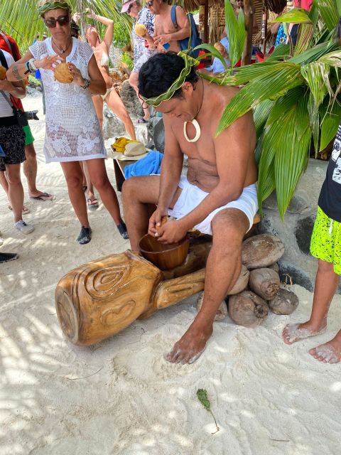 Bora-Bora: Snorkeling Spot and Tahitian Oven at Matira Beach - Polynesian Buffet on Matira Beach