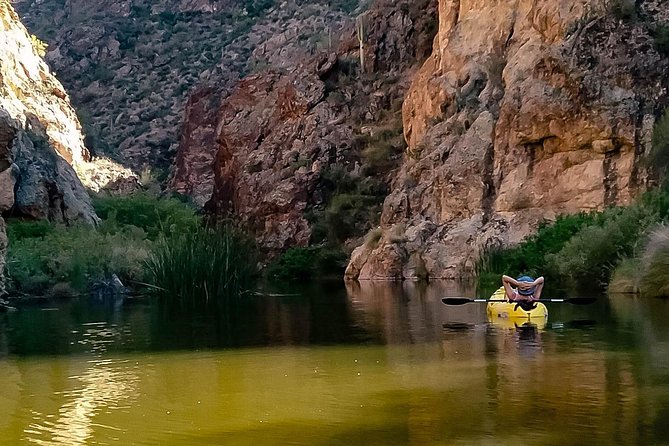 Canyon & Cliffside Kayaking on Saguaro Lake - Frequently Asked Questions