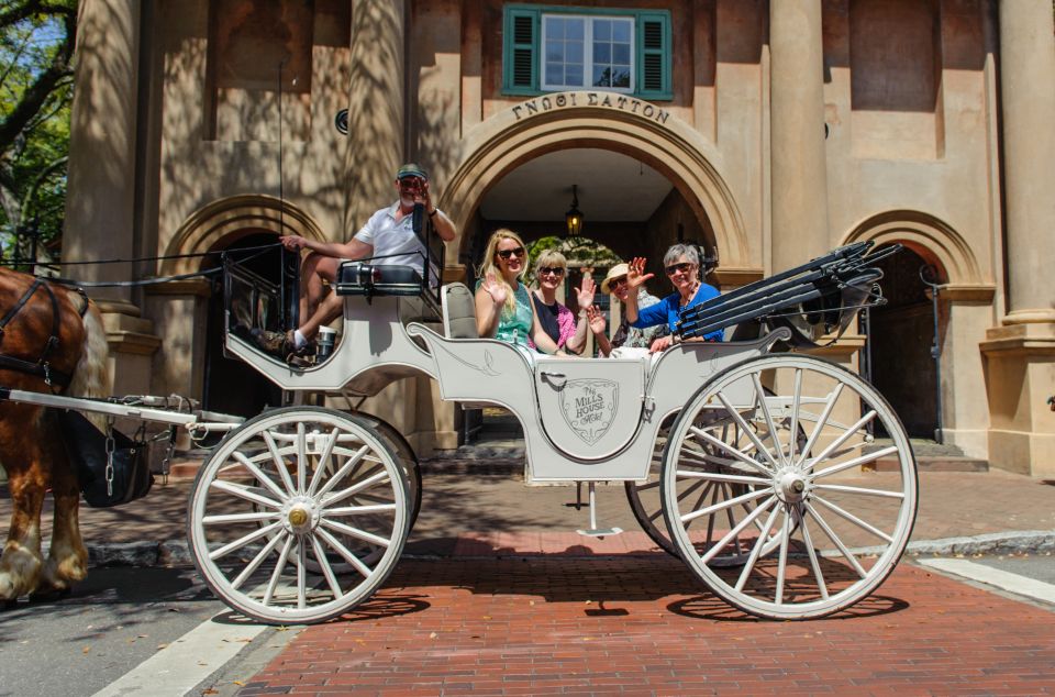 Charleston: Private Carriage Ride - Inclusions and Capacity