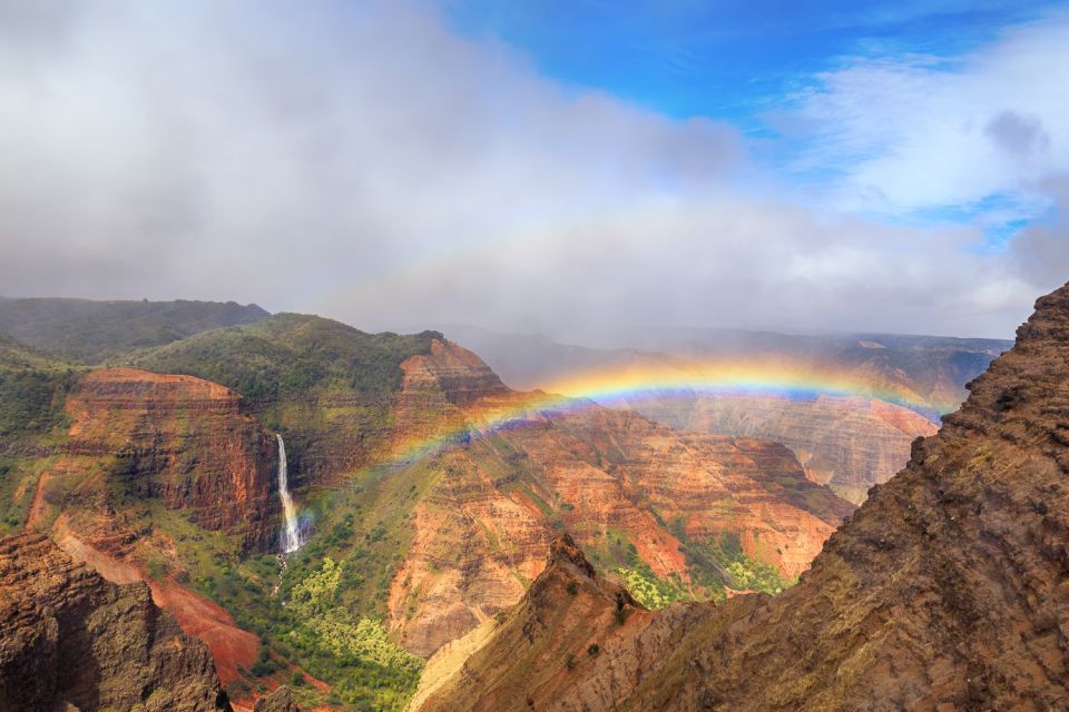 From Lihue: Kauai Sightseeing Helicopter Flight - Waimea Canyon and Na Pali Coast