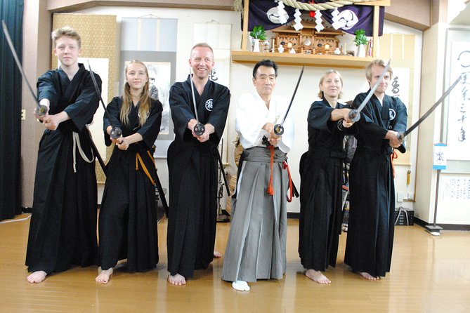 IAIDO SAMURAI Ship Experience With Real SWARD and ARMER - Private Transportation Provided