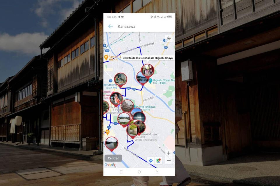 Kanazawa Self-Guided Tour App With Multi-Language Audioguide - Customize Your Route