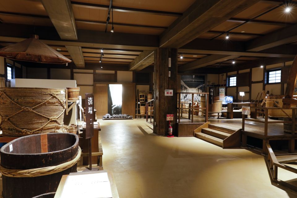 Kobe: Nada Sake Brewery District Private Walking Tour - Sawa No Tsuru Museum Experience