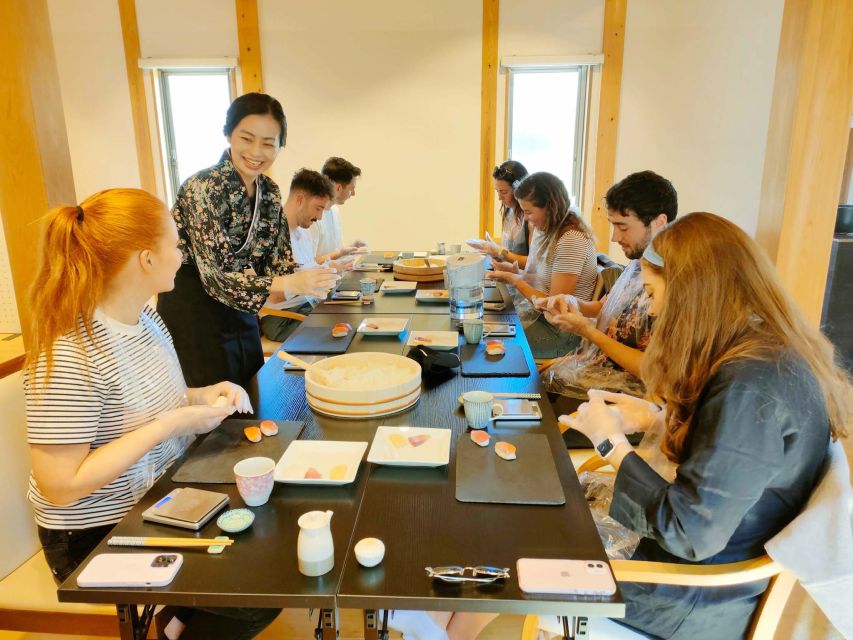 Kyoto: Authentic Sushi Making Cooking Lesson - Enjoying the Homemade Sushi