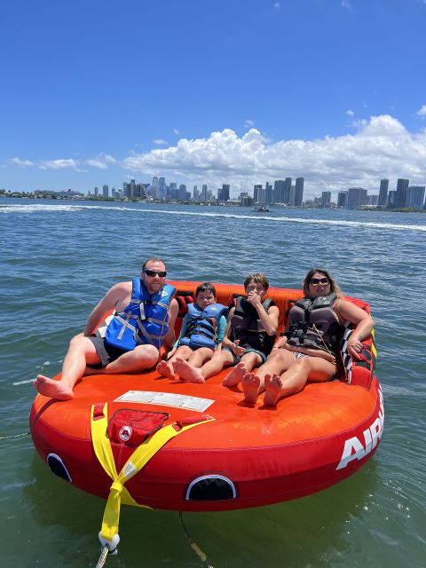 Miami: Adventure Cruise With Jetski, Tubing, and Drinks - Complimentary Beverages and Snacks