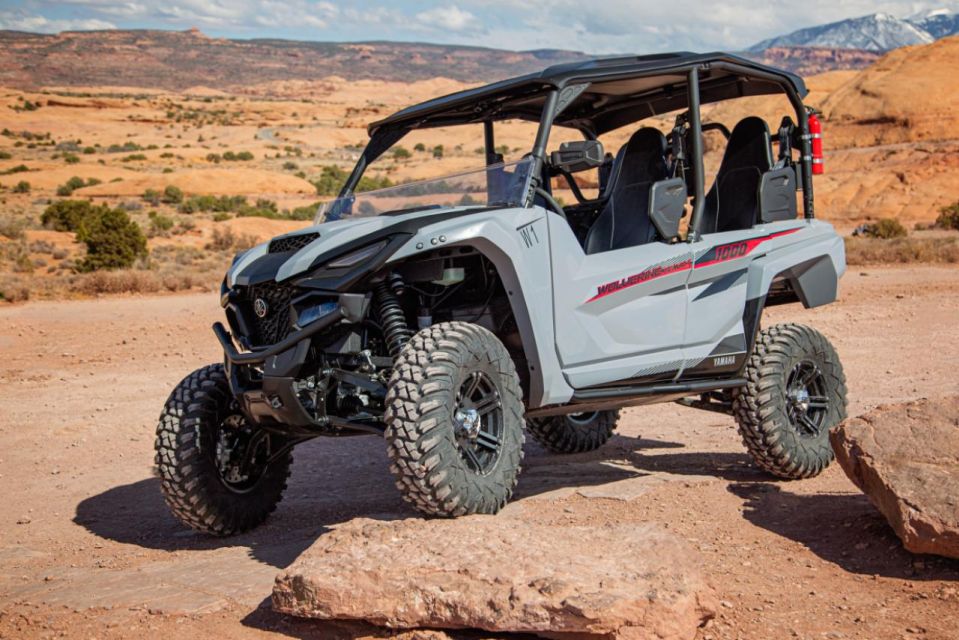 Moab: Self-Driven Guided Sunset UTV Tour to Fins N Things - Booking Information