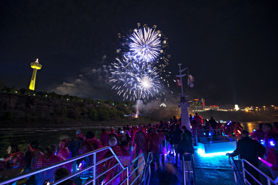 Niagara Falls at Night: Illumination Tour & Fireworks Cruise - Niagara Falls Illumination