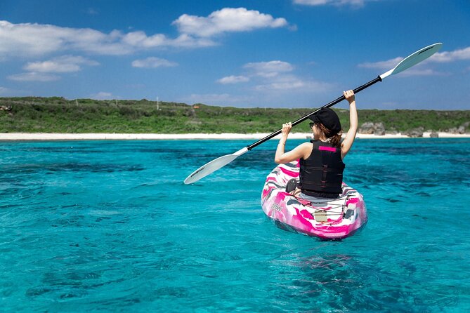 Okinawa Miyako 3-set! Beach SUP, Tropical Snorkeling, Pumpkin Limestone Cave, Canoe - Snorkeling Adventure