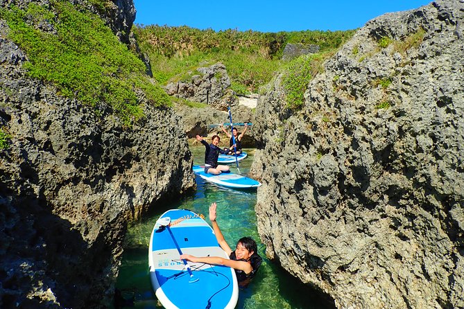 Okinawa Miyako: Sup/Canoe Tour With a Spectacular Beach!! - Paddling on the Turquoise Waters