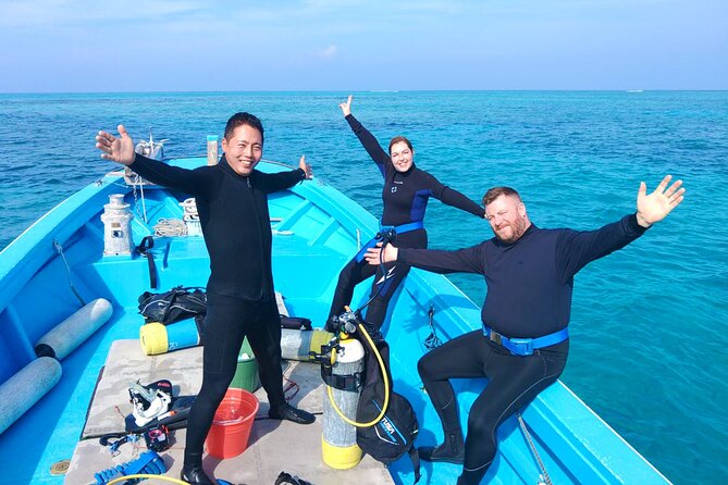 Okinawa: Scuba Diving Tour With Wagyu Lunch and English Guide - Cancellation and Refund Policy