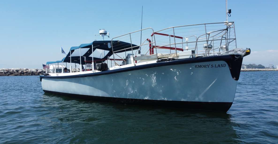 Party Boat Charter Marina Del Rey 1 to 16 Passengers - Inclusions and Exclusions