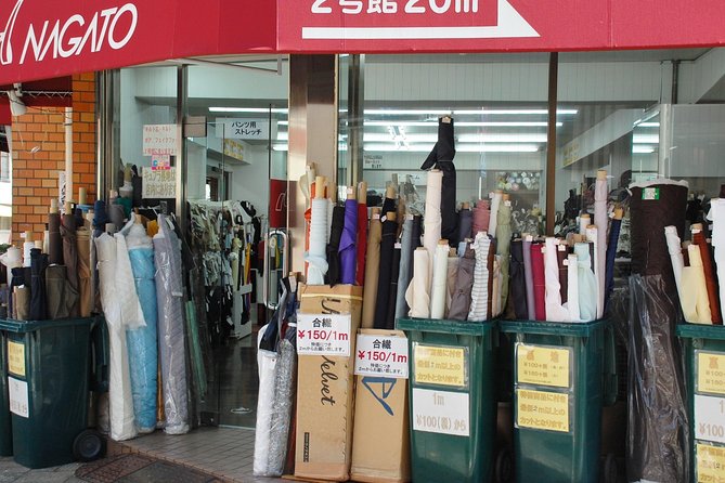 Private Nippori Fabric Town Walking Tour - Included in the Tour Experience