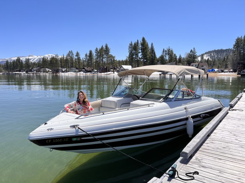 South Lake Tahoe: Private Guided Boat Tour 2 Hours - Weather Policy
