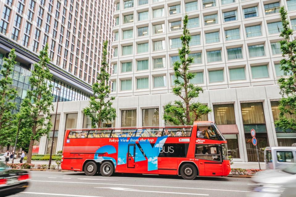 Tokyo: Hop-On Hop-Off Sightseeing Bus Ticket - Additional Bus Features