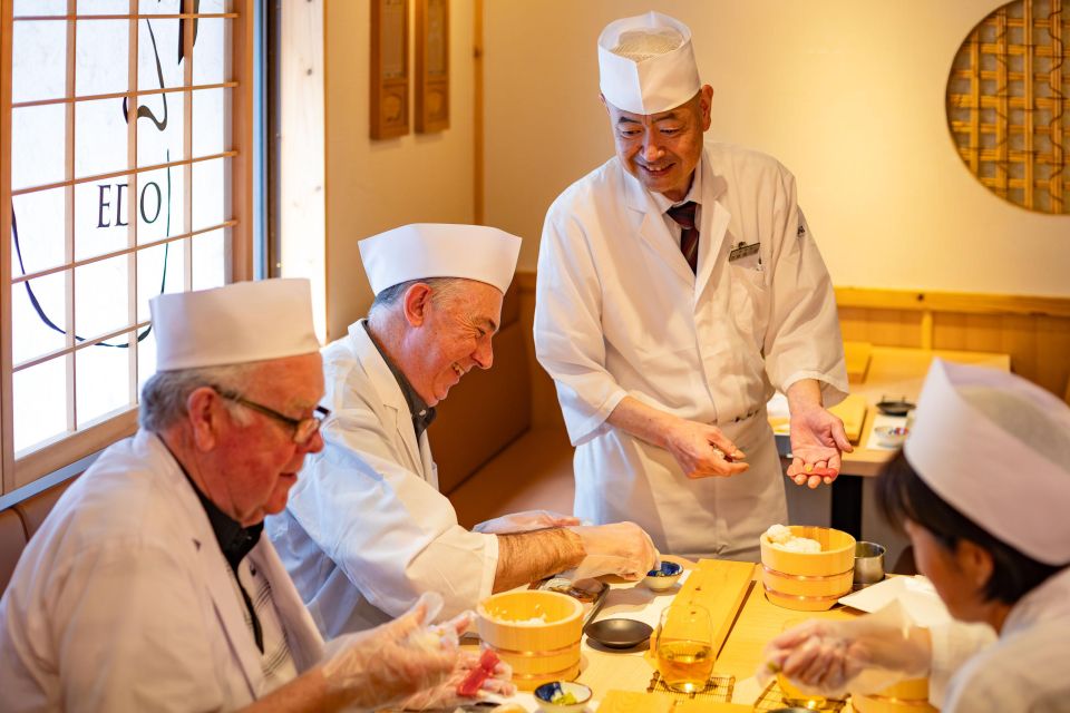 Tokyo Professional Sushi Chef Experience - Duration and Group Size