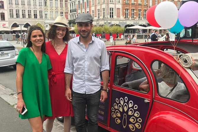 Unique Tour of Lille by Convertible 2CV - 1h00 - Meeting and Pickup Details