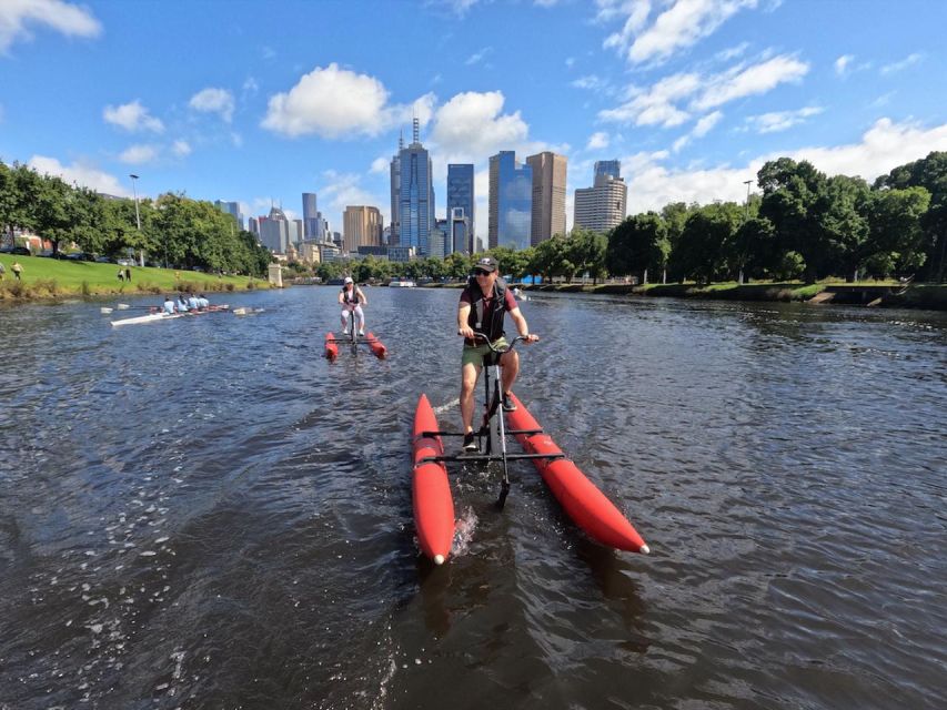 Yarra River, Melbourne Waterbike Tour - Inclusions and Restrictions