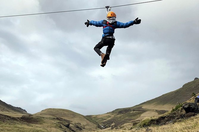 Zipline and Hiking Adventure Tour in Vík - Included Equipment and Services