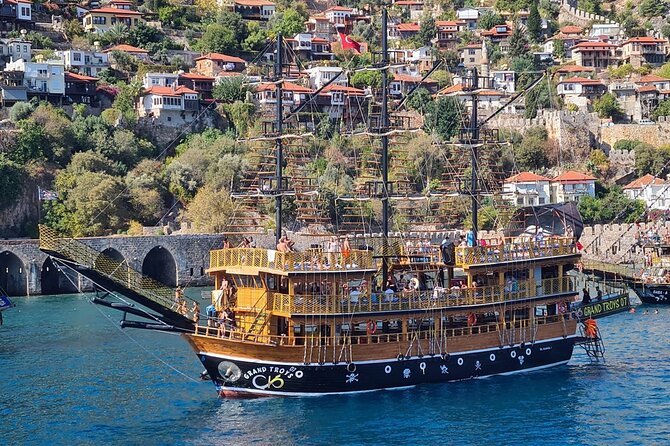 Alanya All Inclusive Pirate Boat Trip With Hotel Transfer - Trip Details