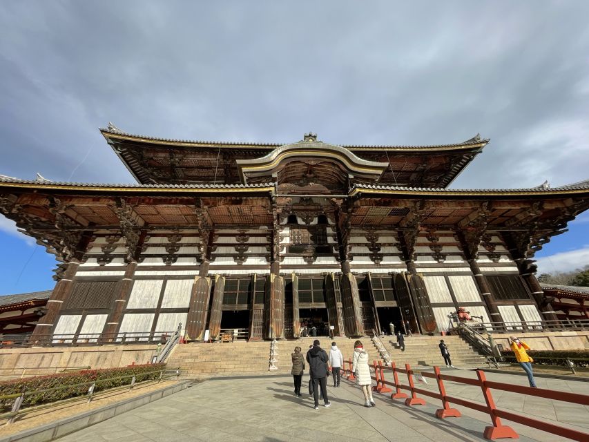 From Kyoto: Kyoto and Nara Golden Route Full-Day Bus Tour - Arashiyama Guided Tour