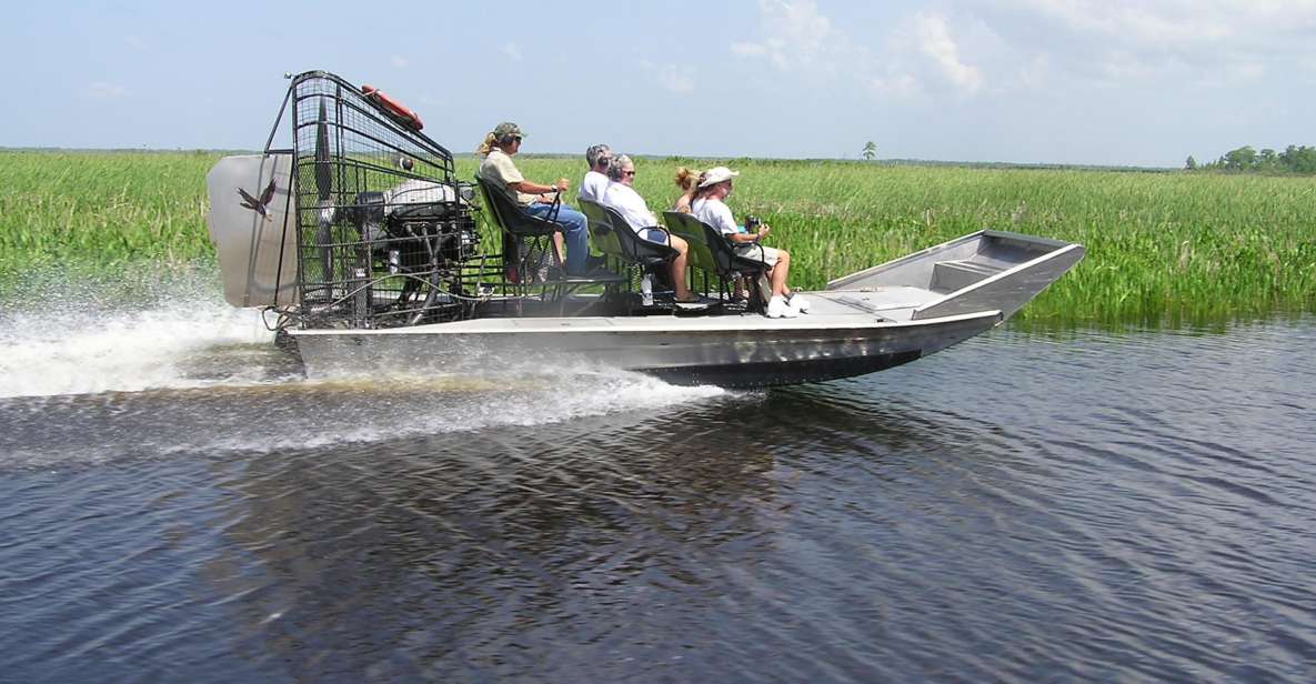 From New Orleans: Swamp Airboat, 2 Plantation Tours & Lunch - Tour Inclusions