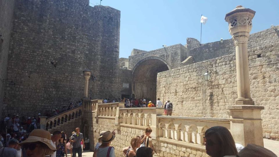 From Split/Trogir: Dubrovnik Guided Tour With a Stop in Ston - Ston Stop and Scenic Views