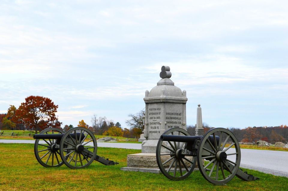 From Washington DC: Gettysburg Battlefield Private Tour - Pickup and Drop-off