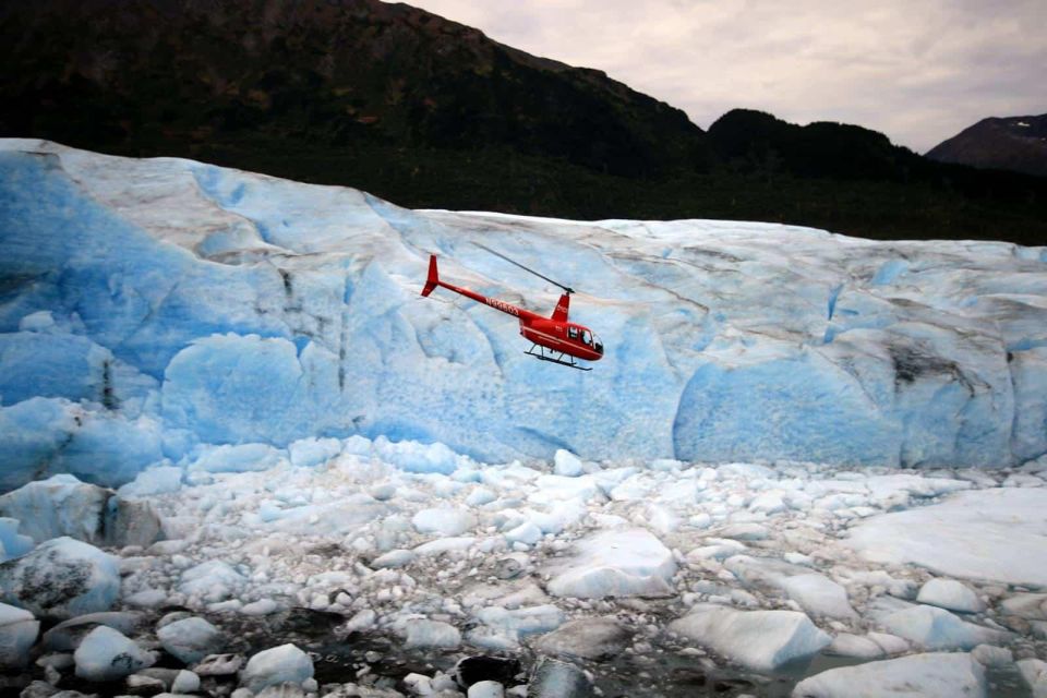Girdwood: Helicopter Glacier Blue Kayak & Grandview Tour - Not Suitable For
