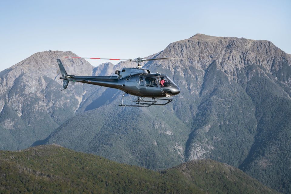 Nelson: Helicopter Flight With Mountain Landing & Bay Views - Flight Route