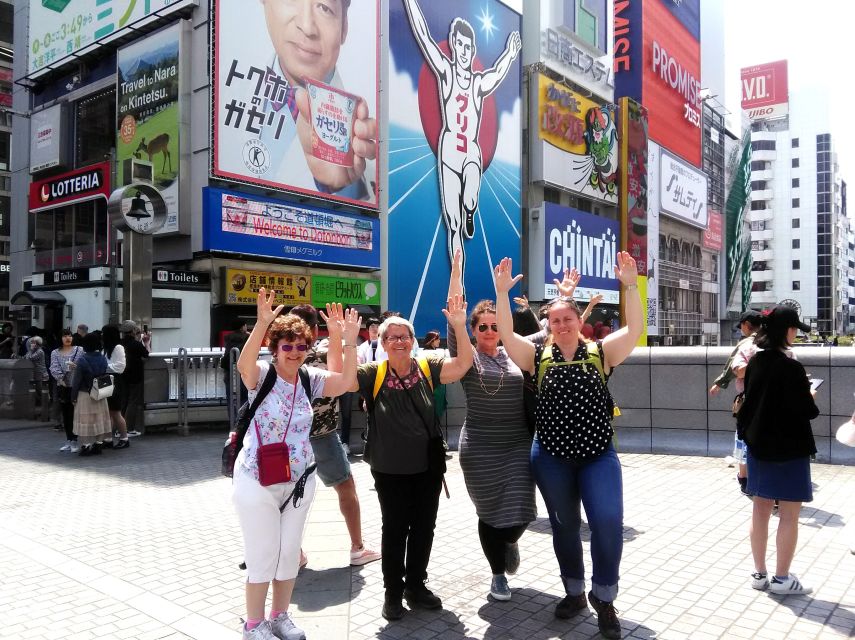Osaka: Full-Day Private Guided Walking Tour - Transportation During the Tour