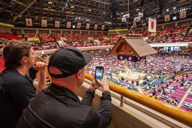 Tokyo Grand Sumo Tournament Tour With Premium Ticket - Itinerary and Duration