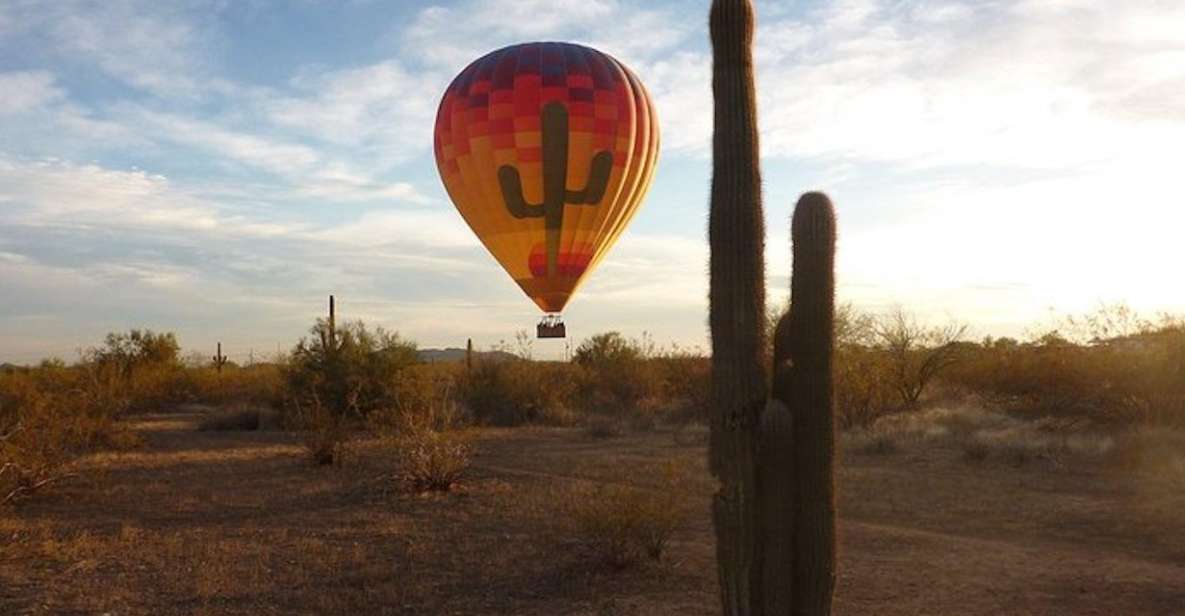 Tucson: Hot Air Balloon Ride With Champagne and Breakfast - Commemorative Certificates