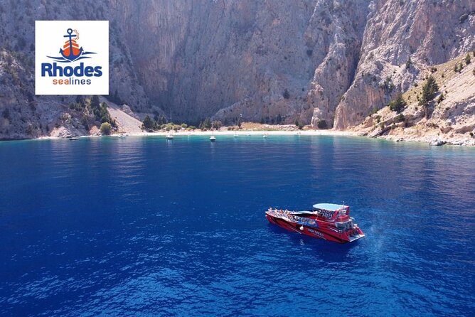Fast Boat to Symi With a Swimming Stop at St Georges Bay! (Only 1hr Journey) - Recap