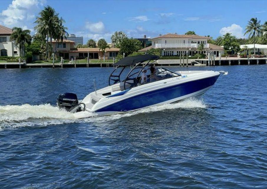 Fort Lauderdale: 11 People Private Boat Rental - Driving Options